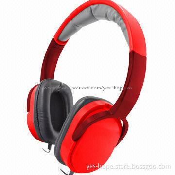 Over ear stereo DJ headsets for silence disco